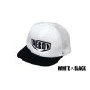 Decoy DA-17 Flat Mesh Cap White Black Baseball Sapka 1db