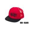 Decoy DA-17 Flat Mesh Cap Red Black Baseball Sapka 1db