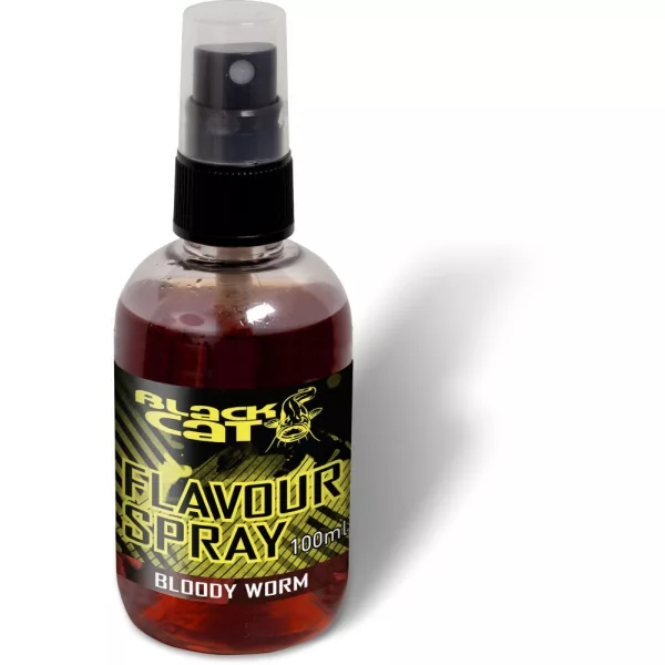 Black Cat Flavour Spray Bloody Worm Rosso 100Ml