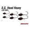 Decoy SV-34H S.G. Head Heavy #5/0 28gr Jig Fej 2db