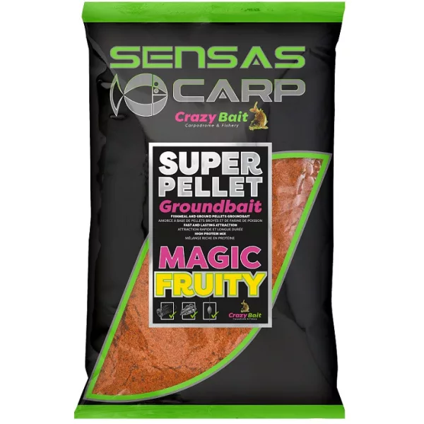 Sensas Super Pellet Magic Fruity Pastura 1kg