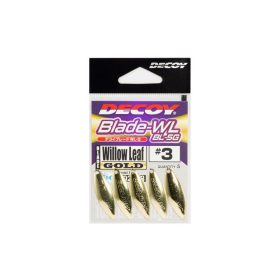 Decoy BL-5G Willow Leaf Gold 3 Spinner Blade 5db