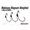 Decoy Worm 130M Makisagu Magnum #6/0 5gr Súlyozott Offset Horog 3db