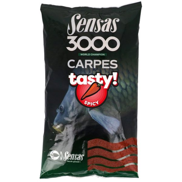 Sensas 3000 Carp Tasty Spicy Pastura 1kg
