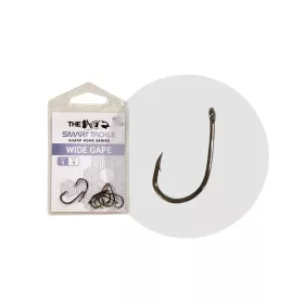   The One 8626Bd Wide Gape 6 Amo da carpa con occhiello e ardiglione in nickel nero 8db