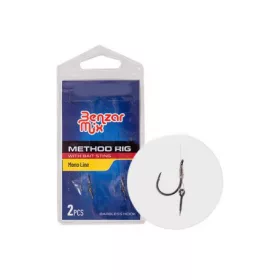   Benzar Method Amo Legato 8 (Senza Ardiglione) su Monofilo con Spillo per Esca da 10mm