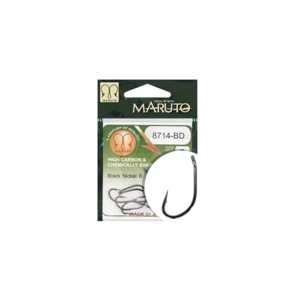Maruto Amo 8714Bd Ami da carpa Hc T.D.E.5° Con ardiglione Forgiato Nichel Nero 6