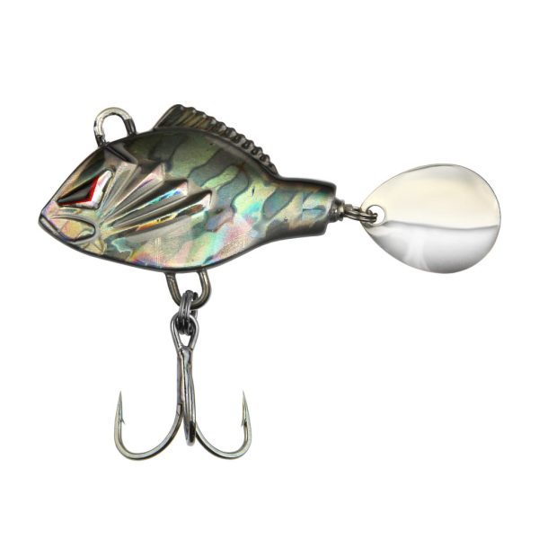 Reiva Jigging Spinner 6,7cm 28gr Chrome Bleak Esca Artificiale