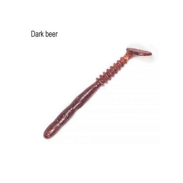 DS Dancer 7,11cm Dark beer 10 pz/confezione esca artificiale in plastica