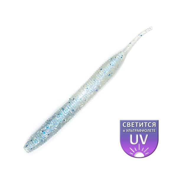 DS Sexy Worm 7,62cm Phantom 10 pezzi/confezione esca artificiale in plastica