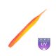 DS Sexy Worm 10,16cm Limone fuoco 6 pezzi/confezione esca artificiale in plastica