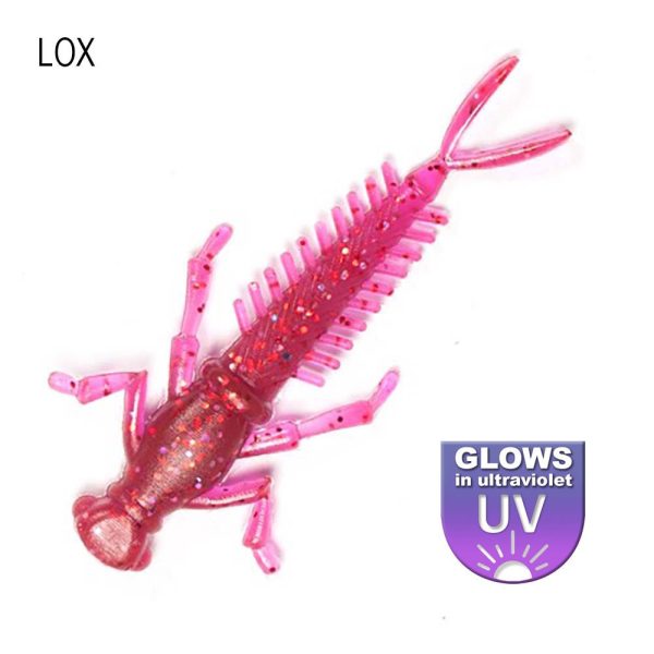 DS Nymph 5,08cm Lox 10 pz/confezione esca artificiale in plastica