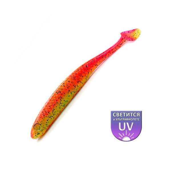 DS Alburnus 11,43cm Fire-lemon 4 pz/confezione esca artificiale in plastica