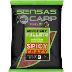Sensas Pellet Mini Sticky Spicy Pellet da pastura 700gr
