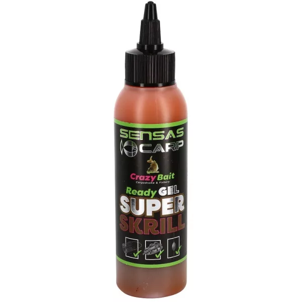 Sensas Gel Crazy Super Krill Gel da Spruzzare 115ml