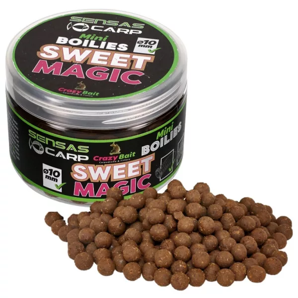 Sensas Mini Boilies Crazy Sweet Magic 10mm Boilies da innesco 80gr