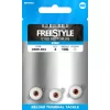 Spro FreeStyle Eyed Bottom Jigs Glow White 5g jig da fondo
