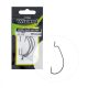 Wizard Wide Gap Worm Occhiellato Barbigliato 3/0 Amo Offset da Spinning