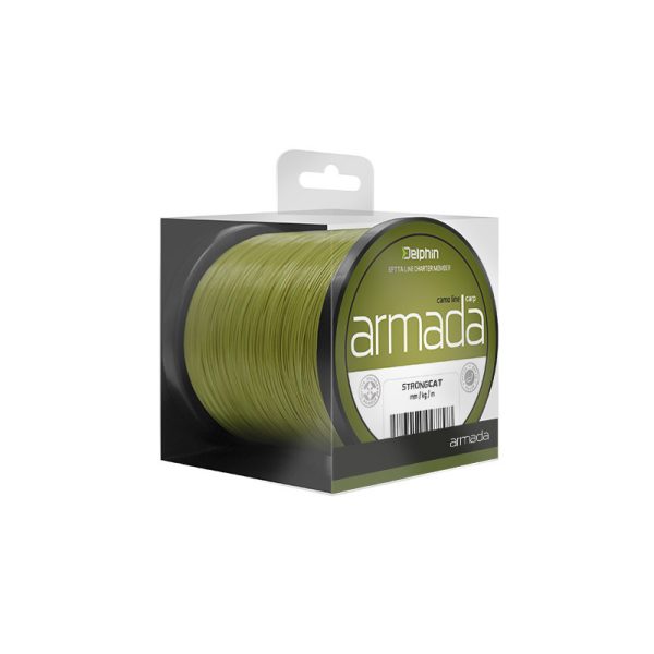 Delphin ARMADA CARP 600m/camou 0,40mm 25,3lbs