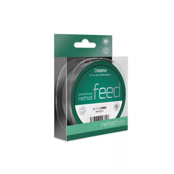 Delphin METHOD FEED 200m/grigio 0,18mm 6,6lbs