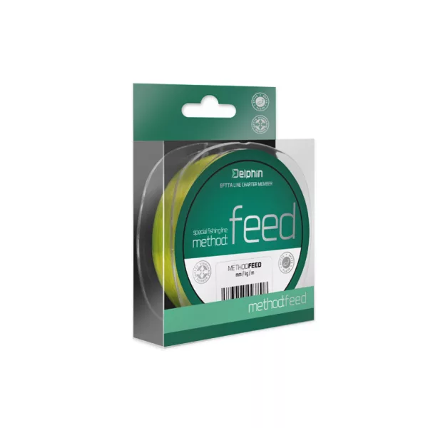 Delphin METHOD FEED 200m/giallo  0,16mm 5,3lbs