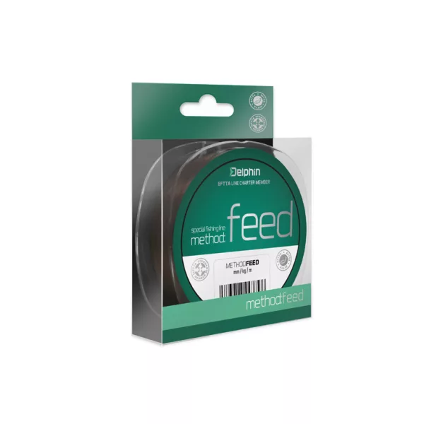 Delphin METHOD FEED 300m/marrone 0,14mm 4lbs