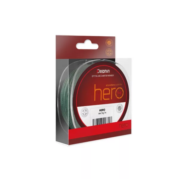 Delphin HERO verde 117m 0,18mm 27lbs