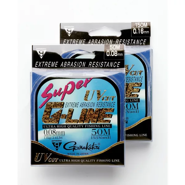 Gamakatsu Super G-line 50m 0.06mm Filo leader in monofilo-Verde