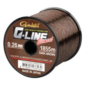   Gamakatsu G-line Element Marrone 755m 0.40mm Filo principale monofilo-Marrone