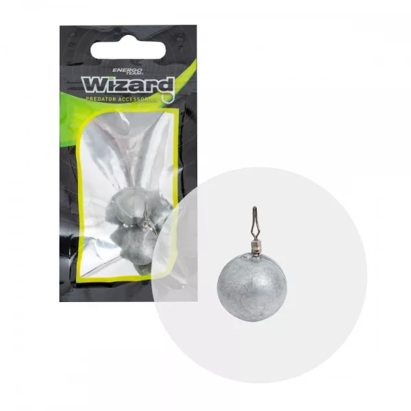 Piombo Dropshot Sferico Wizard 10G Go Green 2 Pz/Conf