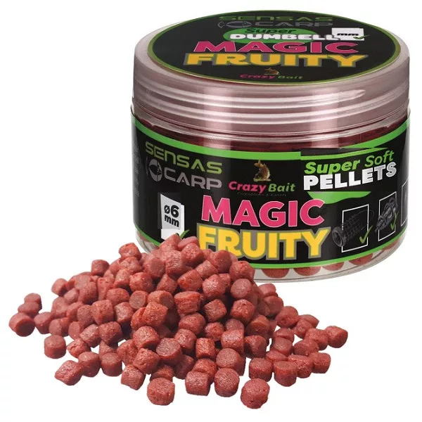 Sensas Super Soft Magic Fruity 4mm Pellet da amo 60gr