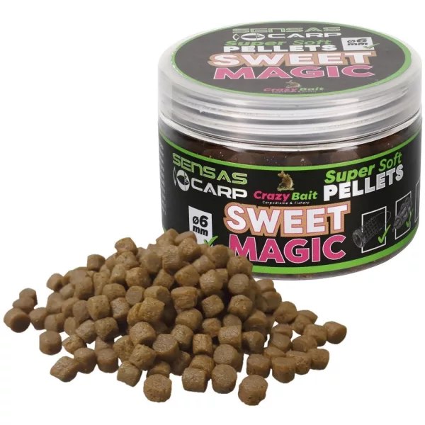 Sensas Super Soft Sweet Magic 4mm Pellet da amo 60gr