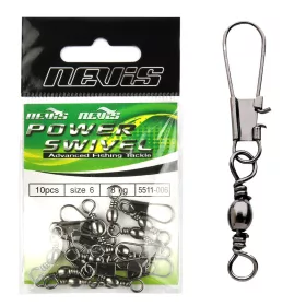 Nevis Girella con Moschettone Misura 10 10pz