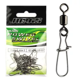 Nevis Girella Cilindrica con Moschettone Misura 2 10pz