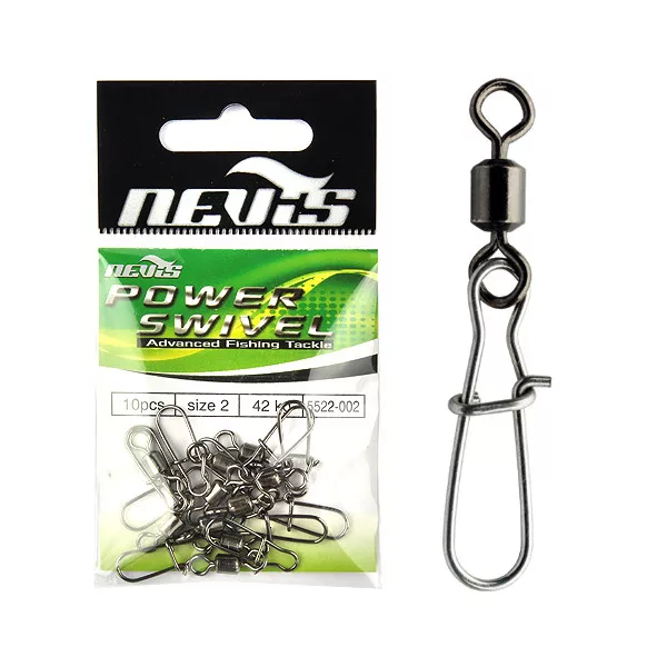 Nevis Girella Cilindrica con Moschettone Misura 4 10pz