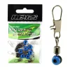 Nevis Moschettone scorrevole con inserto in plastica S 10 pz