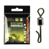 Carp Academy Girella cilindrica + moschettone 10 pz
