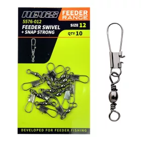 Nevis Feeder Girella con Moschettone Misura 16 10pz