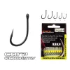 Carp Academy Teflon Hook XS-1 Nero 1 10pz/confezione Occhiellato Barbigliato Amo da boilie