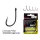 Carp Academy Teflon Hook XS-1 Nero 1 10pz/confezione Occhiellato Barbigliato Amo da boilie