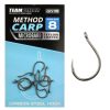Team Feeder By Döme TF Method Carp 12 Amo da Feeder Barbuto, con Occhiello 10pz