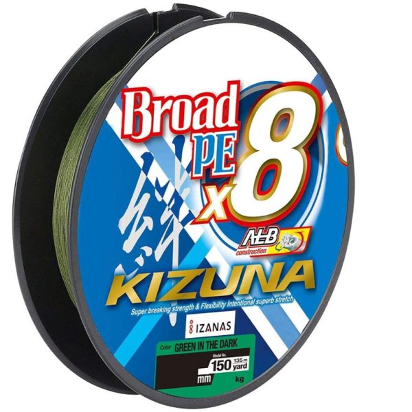 OWNER Kizuna X8 Dark Green 135m 0,17mm Trecciato da Spinning