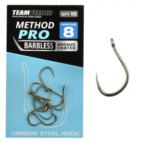   Team Feeder By Döme TF Method Pro 8 Amo da Feeder Senza Ardiglione, con Occhiello 10pz