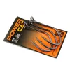 Nevis Gancio per pesce siluro 9644 Nero 9/0 3pz/confezione Con occhiello Barbuto Gancio per pesce predatore