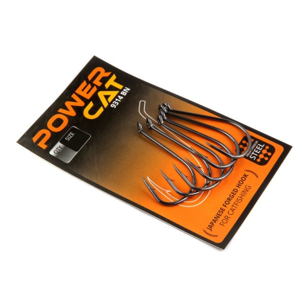 Nevis Amo da siluro 9314 Nero 10/0 5 pz/confezione con occhiello e ardiglione