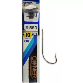   Owner 50560 Furansu 10 Amo da Carpa Pre-legato Barbigliato con Paletta 10pz