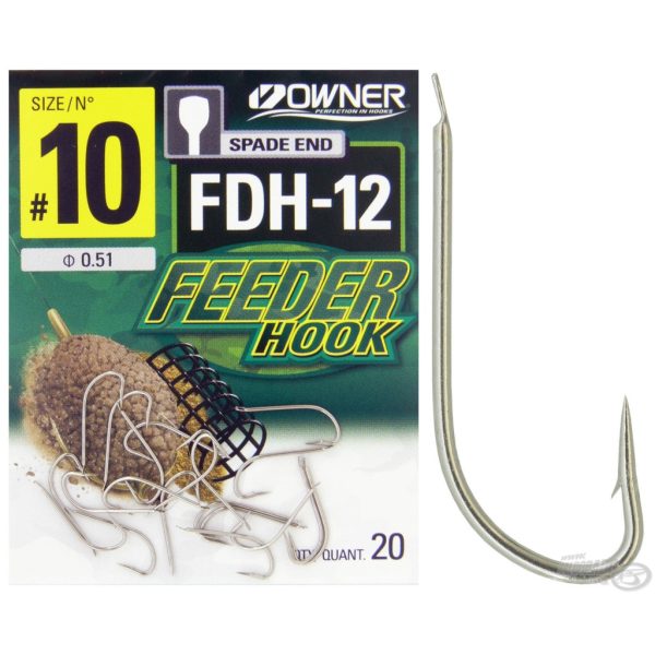 Owner FDH-12 14 Amo Feeder con Paletta e Ardiglione 20pz