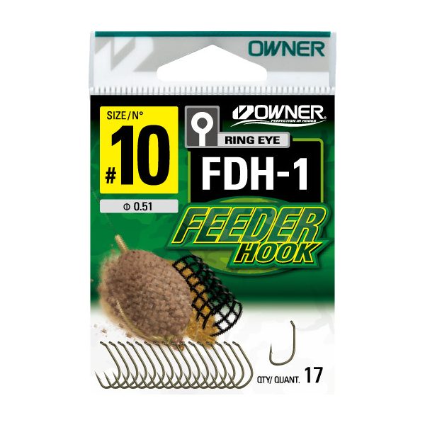 Owner FDH-1 8 Amo Feeder con Occhiello, Barbetto 16pz