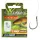 Nevis 6 Senza ardiglione, Ad occhiello 40cm 0,25mm Amo da carpa pre-legato in monofilo 10pz