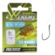 Nevis 8 Barbe, Ad occhiello 40cm 0,20mm Amo da feeder pre-legato in monofilo 10pz